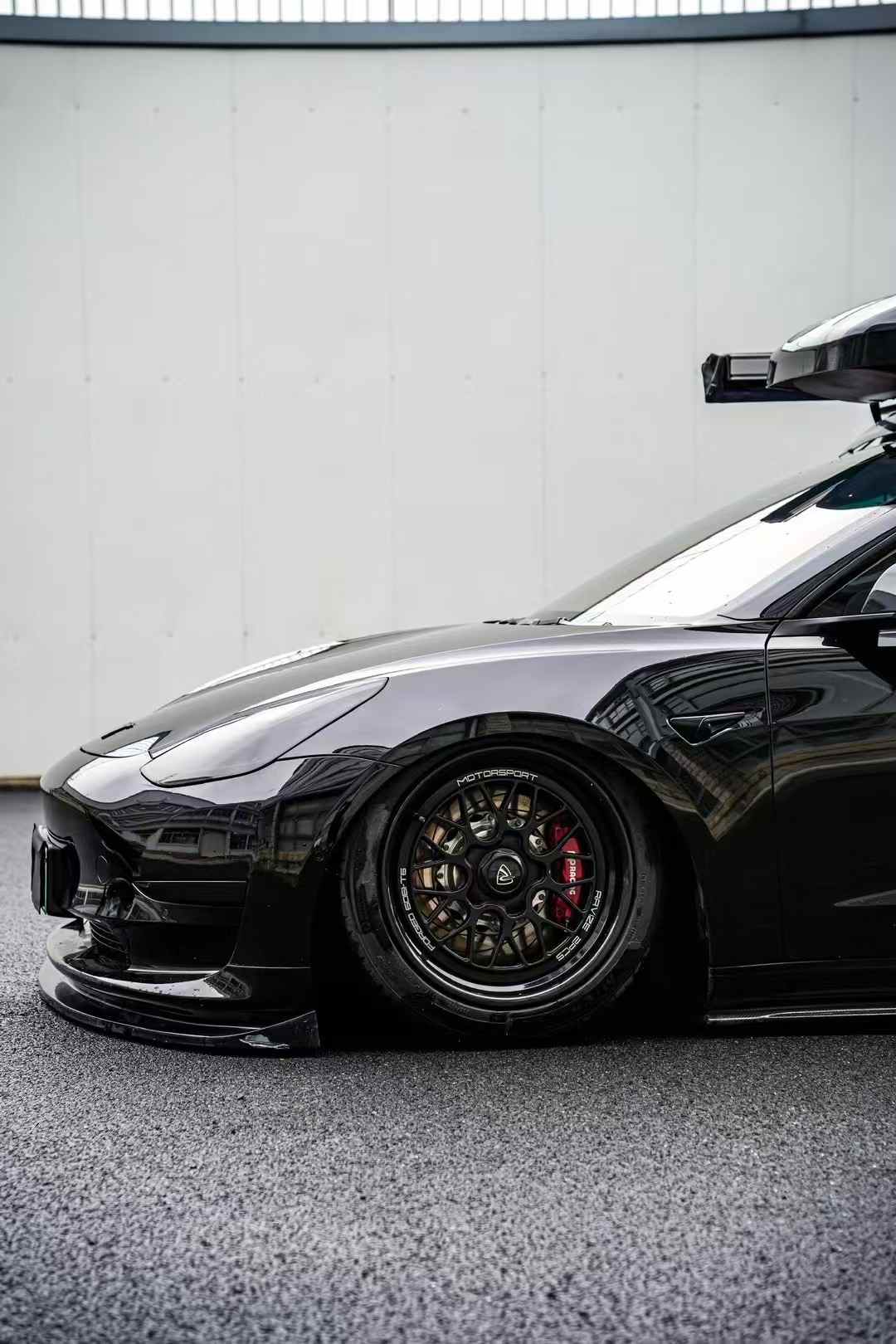 #超凡驾驭#特斯拉Model3改装AIRBFT气动避震